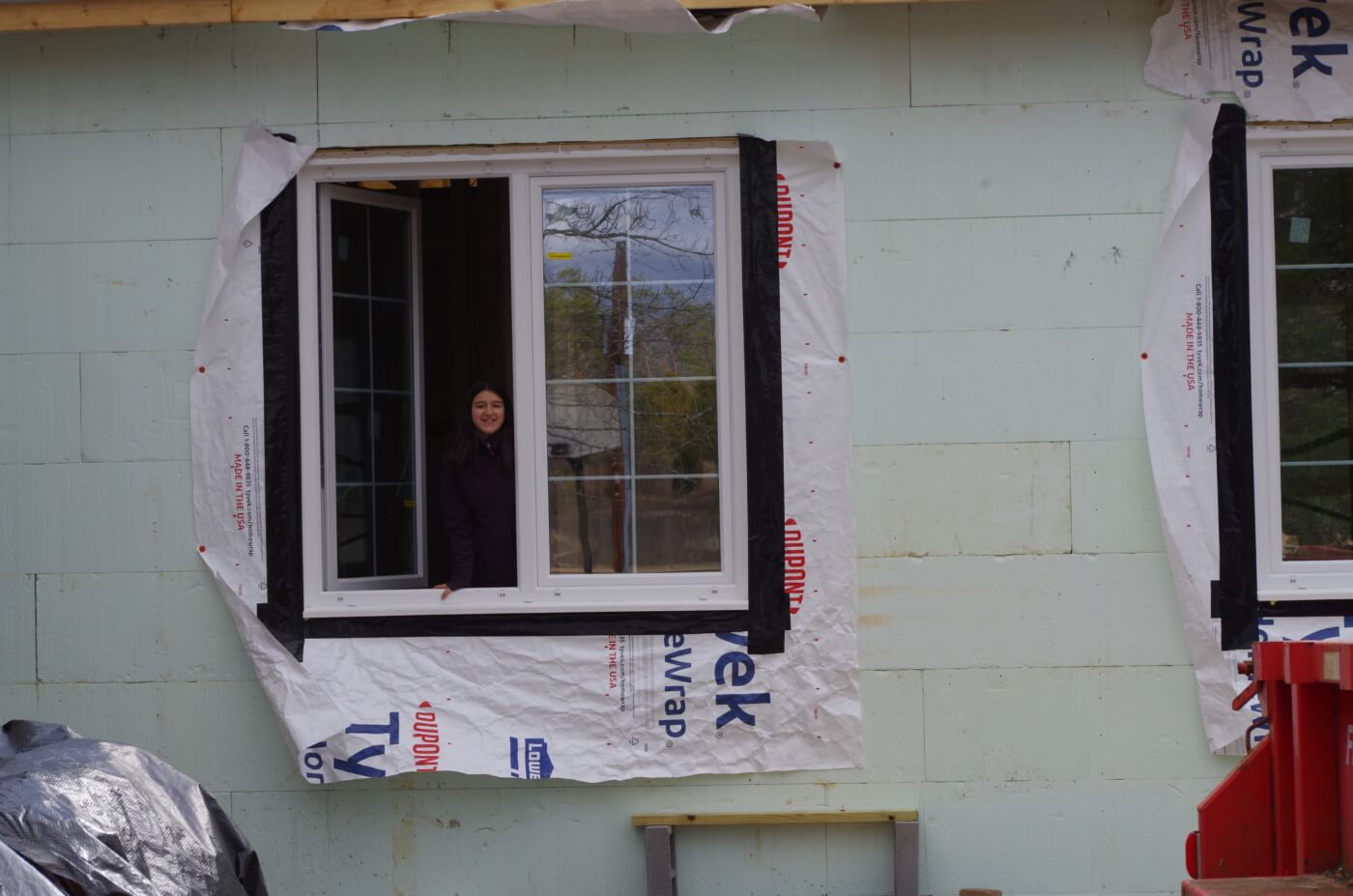 window in the house New construction Kingston TN